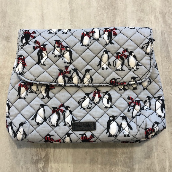 Vera Bradley Handbags - VERA BRADLEY Penguin Cosmetic & Makeup Brush Bag